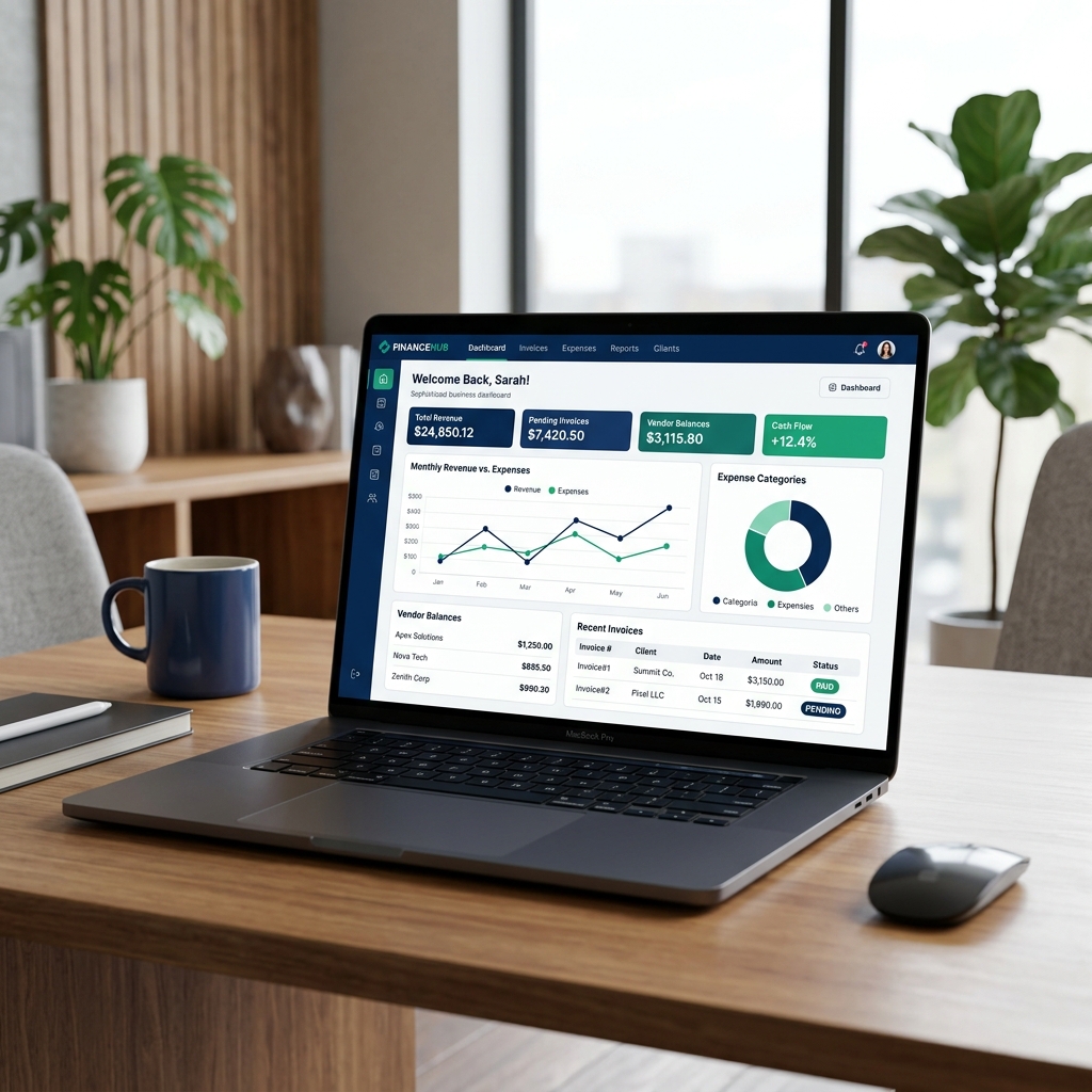 Billing Dashboard Mockup